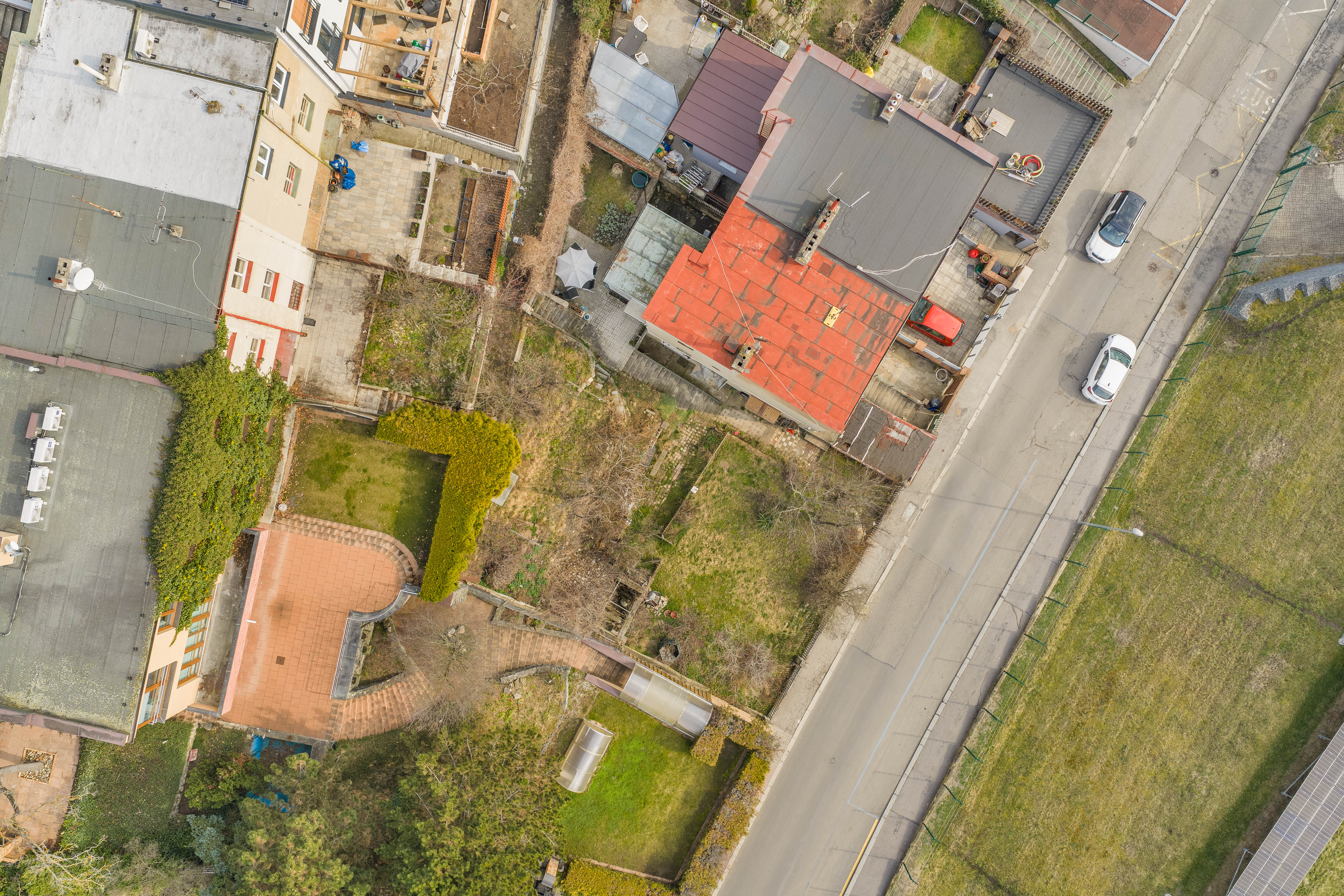 Drone — pohled shora